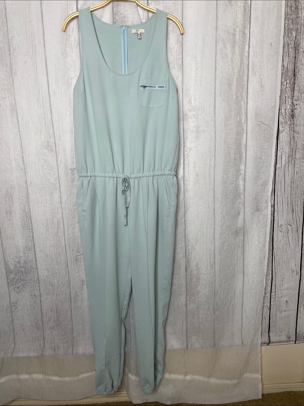 Joie Greenish blue Sleeveless Jumpsuit